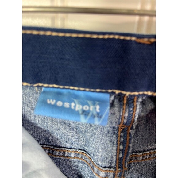 Westport Women's Size 20 Cropped Stretch Wast Denim Jeans - Picture 7 of 8